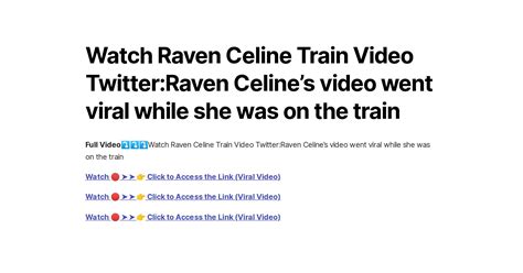 ravenceline train|pippipcheeriobtch.